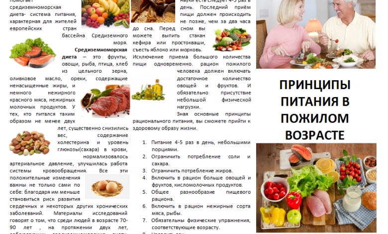 Photo of Здоровое питание для старшего поколения